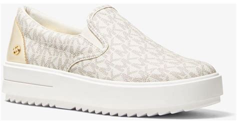 michael kors sneakers emmett|Michael Kors slip on shoe.